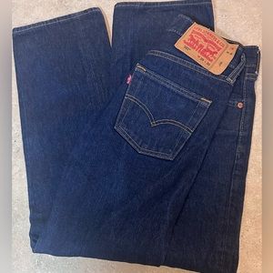 NWOT Levi 501 Jeans 29x30 Button Fly Blue Jeans